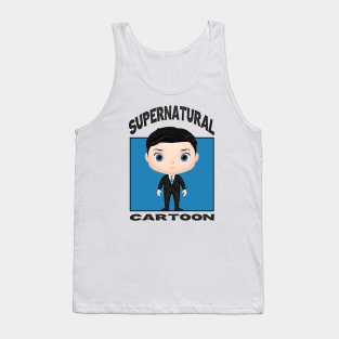 CARTOON - CASTIEL Tank Top